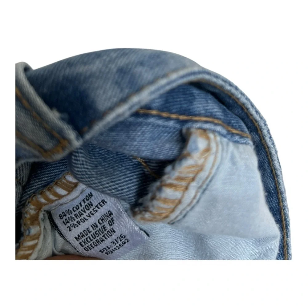 Blue Savvy High Rise Blue Barrel Jeans Size 3 Waist 26